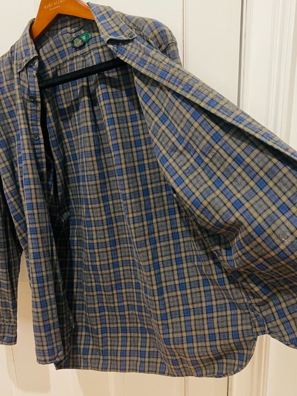 Vintage 90's JCrew Shirt men's size Large - Picture 7 of 16